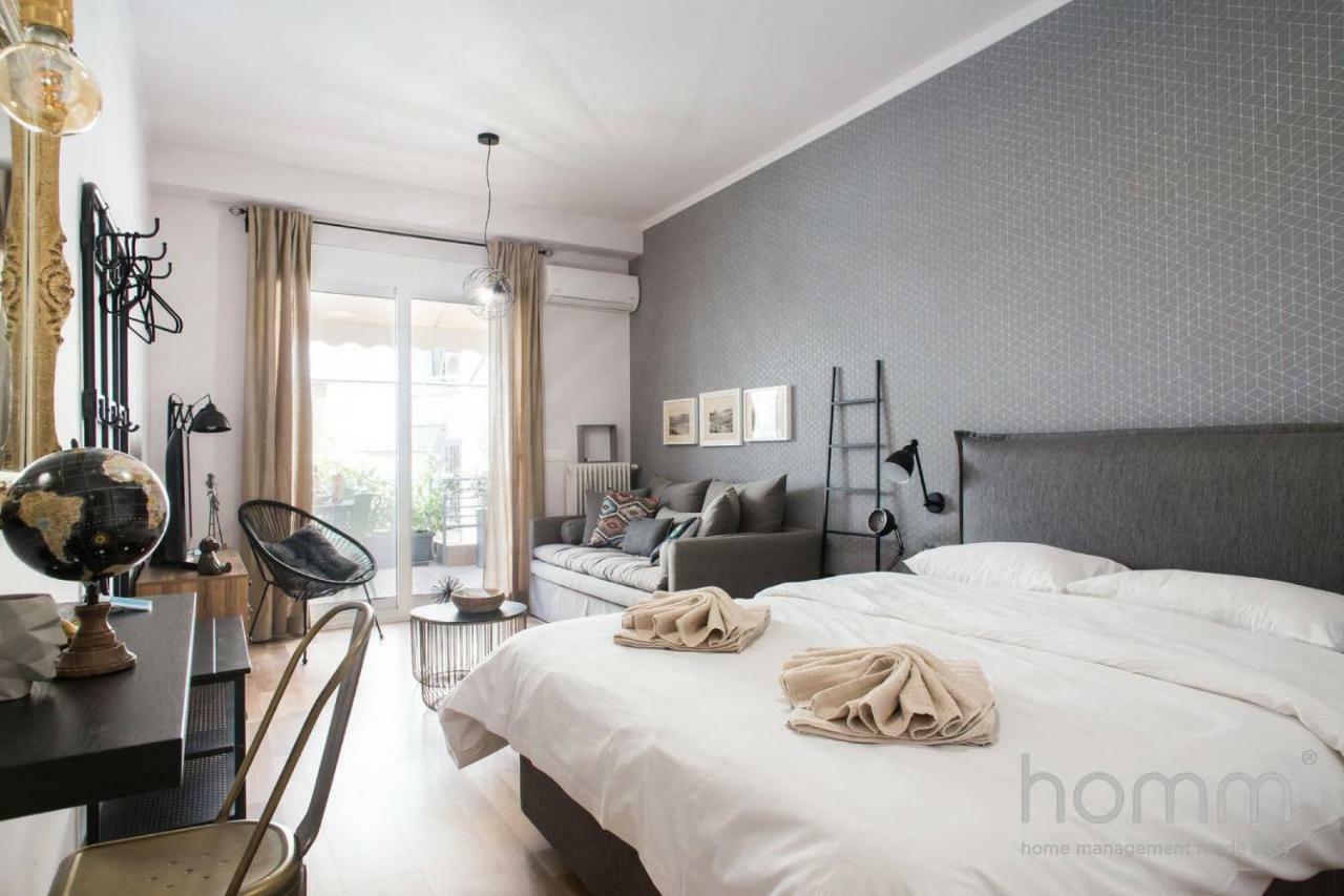 Апартаменты 39M² Homm Modern Studio In Kolonaki Афины Экстерьер фото
