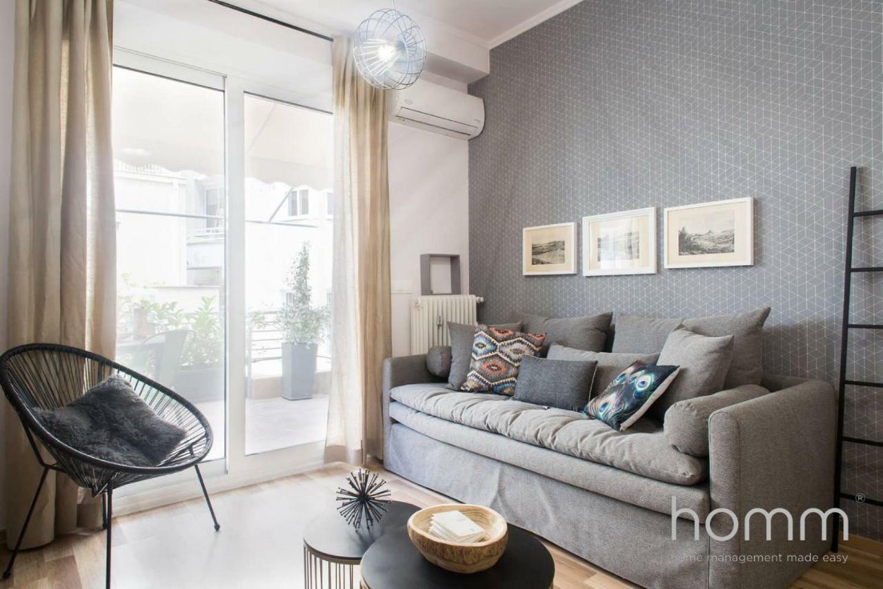 Апартаменты 39M² Homm Modern Studio In Kolonaki Афины Экстерьер фото